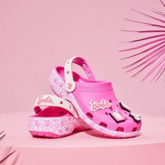 Crocs Classic Clog Barbie Electric Pink Women's Sizes Brand New Limited Edition - Picture 3 of 6
